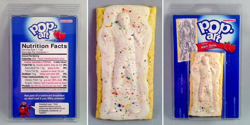 Illustration for article titled I Wish These Frozen Han Solo Pop-Tarts Were Actually Edible